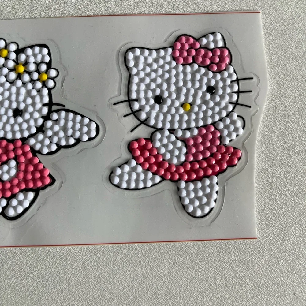Hello Kitty Diamond Dot Stickers - set of two - Picture 6 of 6
